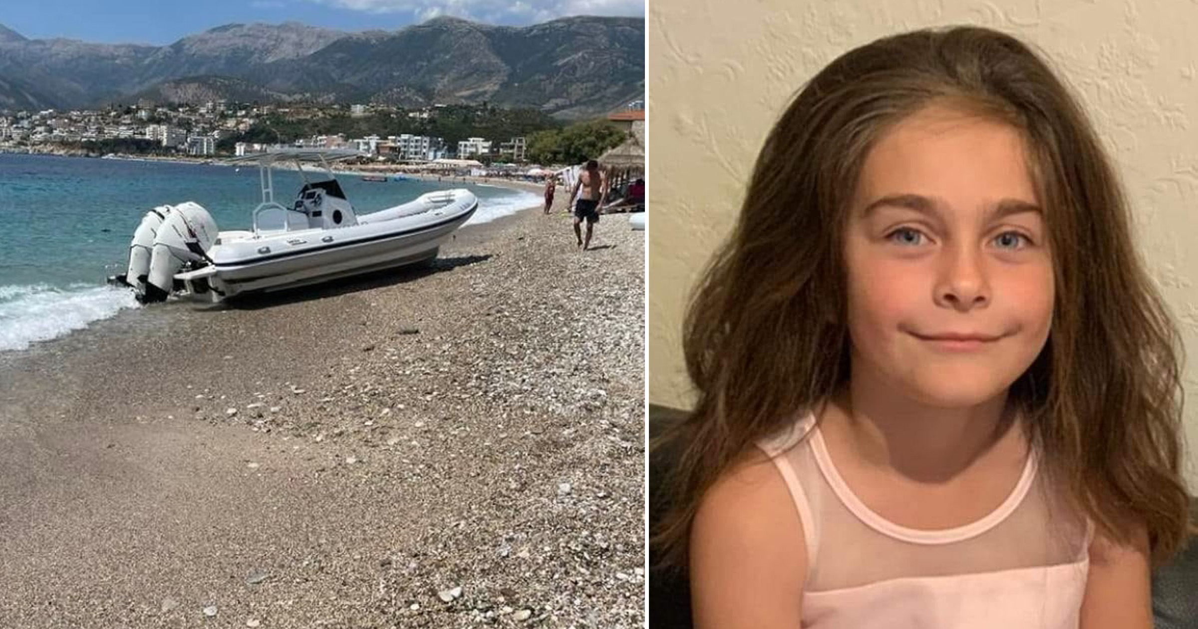 Girl, 7, killed on holiday while speedboat crashed into her and circle of relatives on beach