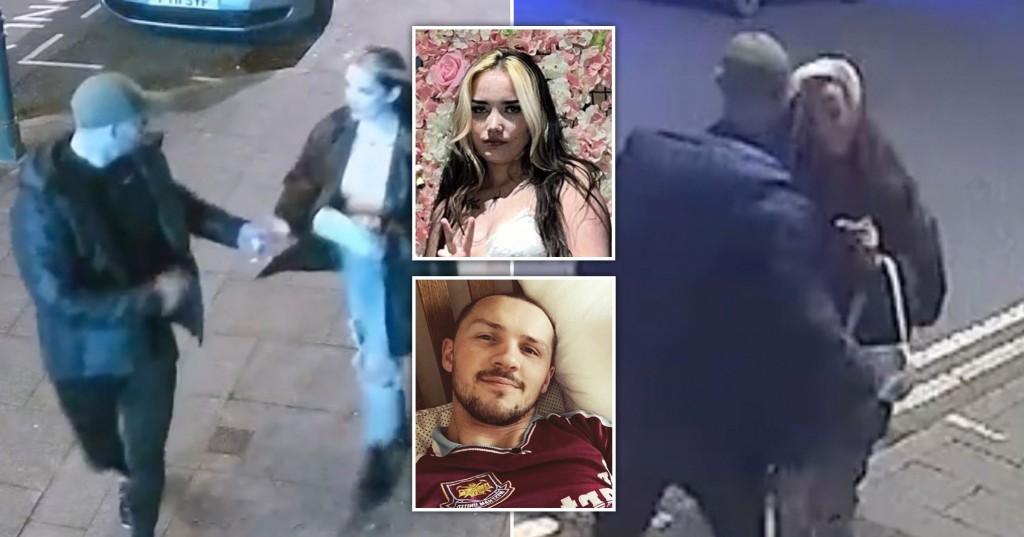 Chilling footage shows Lily Sullivan walking with killer moments before she was strangled to death