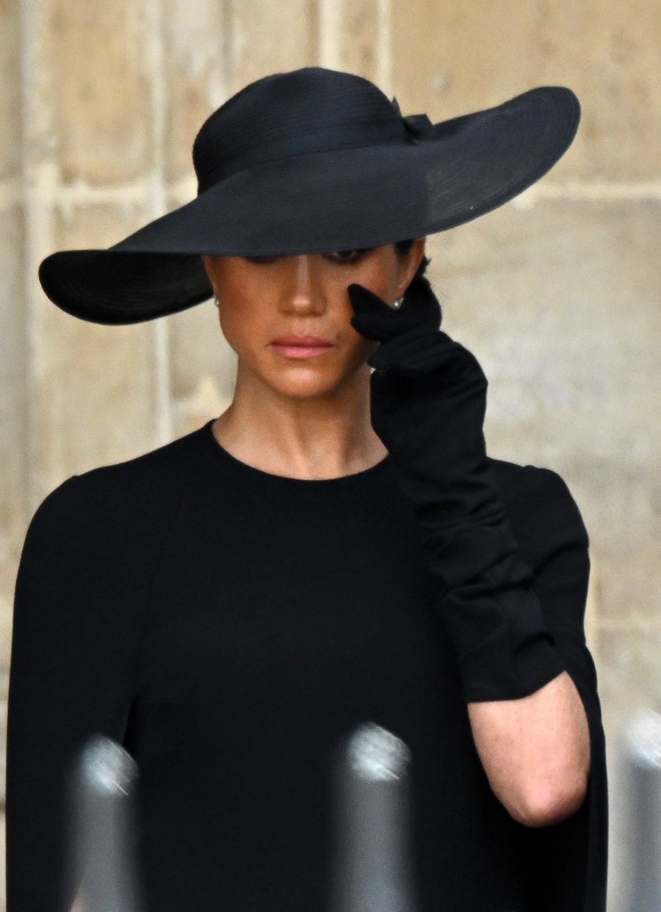 Mandatory Credit: Photo by Tim Rooke/Shutterstock (13400105iy) Meghan Duchess of Sussex The State Funeral of Her Majesty The Queen, Service, Westminster Abbey, London, UK - 19 Sep 2022