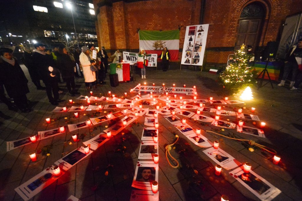 Mandatory Credit: Photograph by way of Ying Tang/NurPhoto/Shutterstock (13666493d) A basic view of a vigil for protestors in Iran who're being finished or are going to be finished is noticed in Duesseldorf, Germany on December 14, 2022 .</body></html>” /></div>
<p>No participants of the families were present and prosecutors trusted coerced confessions from the detained males to sentence them.</p>
<p>Protests have swept Iran after the death of Masha Amini, 22, within the custody of the country’s morality police. </p>
<p>The police power was once responsible of imposing the country’s strict codes for girls, reminiscent of having to wear headscarves – something it accused Amini of not doing.</p>
<p>Officials stated this month that the drive, referred to as the Steering Patrol, has been close down. </p>
<p>Though advocates reacted with raised eyebrows at the news, announcing the transfer was symbolic at best possible and that the limitations on girls had been nonetheless firmly in position.</p>
<p><strong><strong><strong>Get in contact with our news crew via emailing us at webnews@metro.co.uk.</strong></strong></strong></p>
<p><strong>For extra tales like this, </strong><strong>take a look at our news page</strong>.</p>
<p>.</p>
                                                     <script>
    function pinIt()
    {
      var e = document.createElement('script');
      e.setAttribute('type','text/javascript');
      e.setAttribute('charset','UTF-8');
      e.setAttribute('src','https://assets.pinterest.com/js/pinmarklet.js?r='+Math.random()*99999999);
      document.body.appendChild(e);
    }
    </script>
                     <div class=