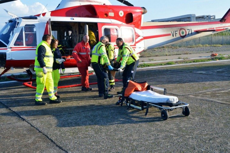 November 2016 ? Sam Demilecamps seen being rescued after a friend dared him to jump into the sea from a 180ft cliff at the resort of Taormina, Sicily / https://messina.gazzettadelsud.it/foto/archivio/2016/11/27/taormina-turista-si-tuffa-da-60-metri-e-in-fin-di-vita-6e066cc7-85d3-4d30-87bc-009e006ad571/2/ November 2016 ? Sam Demilecamps seen being rescued after a friend dared him to jump into the sea from a 180ft cliff at the resort of Taormina, Sicily / Source: https://messina.gazzettadelsud.it/foto/archivio/2016/11/27/taormina-turista-si-tuffa-da-60-metri-e-in-fin-di-vita-6e066cc7-85d3-4d30-87bc-009e006ad571/2/