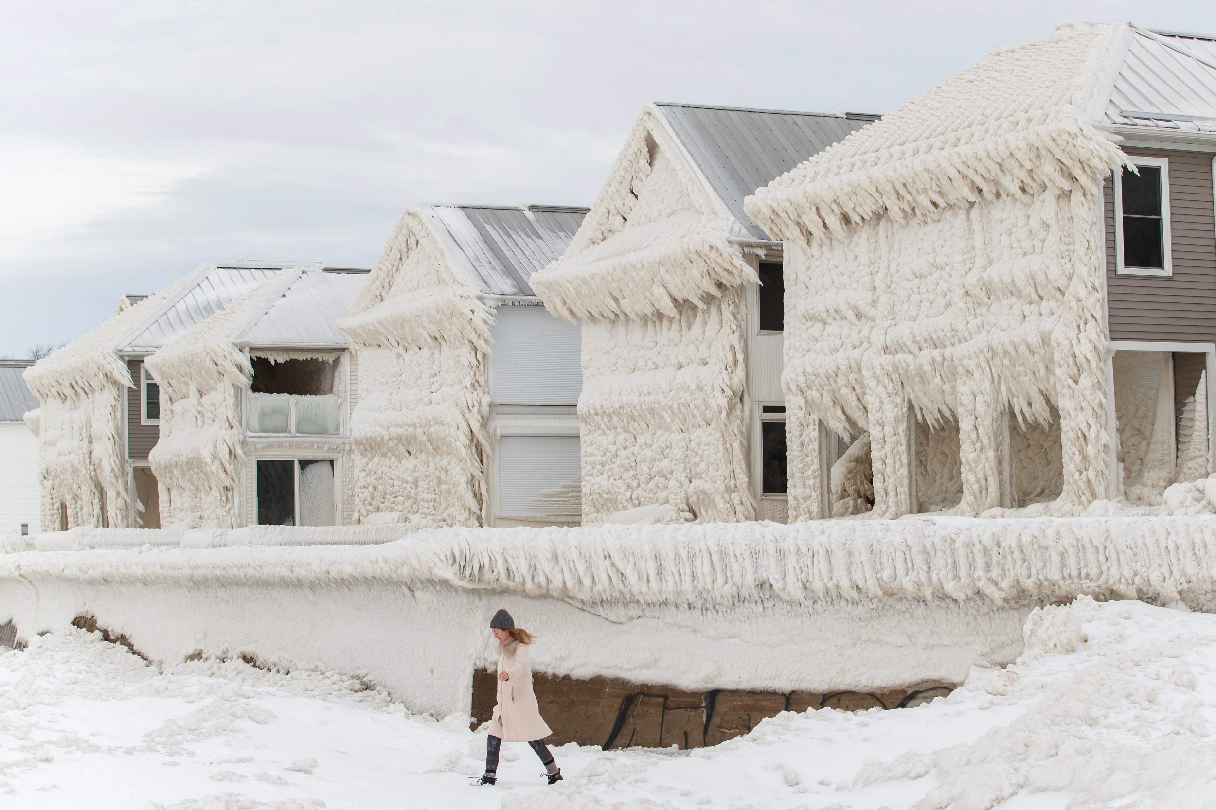 Houses left utterly frozen after once-in-a-technology wintry weather storm