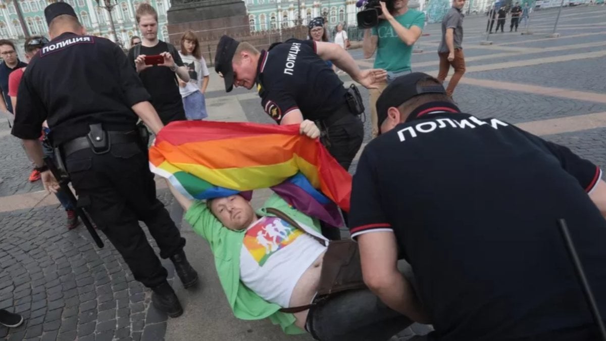 In Russia, the invoice in opposition to LGBT propaganda used to be handed