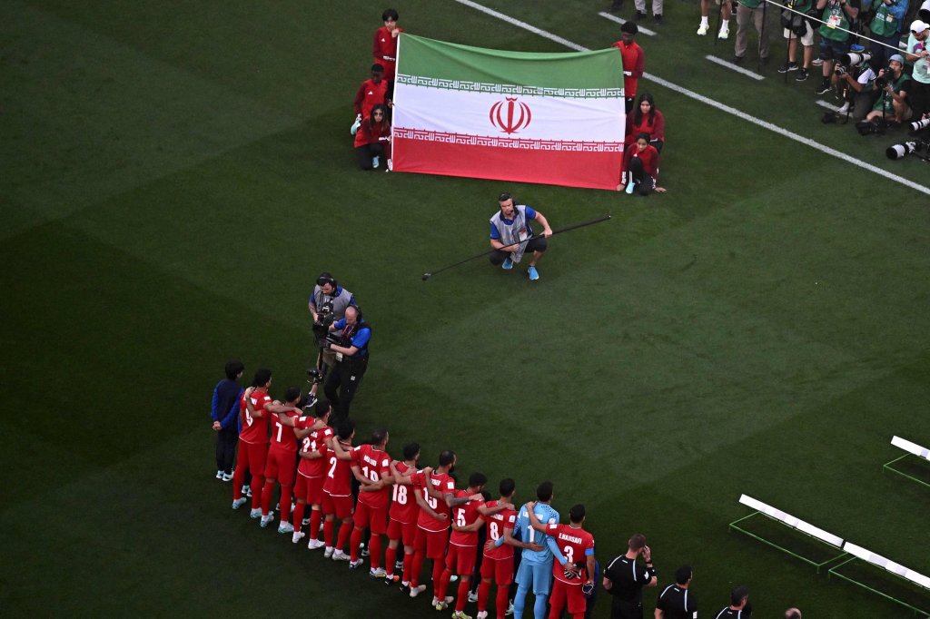 Iran's gamers stand in the course of the nationwide anthem before the beginning of the Qatar 2022 World Cup Group B football fit between England and Iran at the Khalifa Global Stadium in Doha on November 21, 2022.</body></html>” /></div>
<p>No problem. I’d sacrifice that for one hair on the heads of Iranian ladies. </p>
<p>‘This tale will not be deleted. they are able to do no matter what they want. Shame on you for killing so simply; lengthy are living Iranian ladies.’</p>
<p><strong><strong><strong>Get involved with our news team via emailing us at webnews@metro.co.uk.</strong></strong></strong></p>
<p><strong>For more stories like this, </strong><strong>check our news page</strong>.</p>
<div>
<h2> International Cup 2022: your FAQs replied </h2>
<div> Global Cup 2022: Schedule, teams, kick-off times and tv  Which groups are left in the International Cup?  While is the sector Cup final?  When is the next International Cup and where is it being held?  </p>
<p>Learn the newest Global Cup information on Metro.co.uk’s devoted web page.</p>
</p></div>
</div>
<p>.</p>
                                                     <script>
    function pinIt()
    {
      var e = document.createElement('script');
      e.setAttribute('type','text/javascript');
      e.setAttribute('charset','UTF-8');
      e.setAttribute('src','https://assets.pinterest.com/js/pinmarklet.js?r='+Math.random()*99999999);
      document.body.appendChild(e);
    }
    </script>
                     <div class=