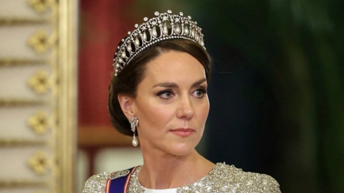 Kate Middleton gave the impression as Princess for the first time