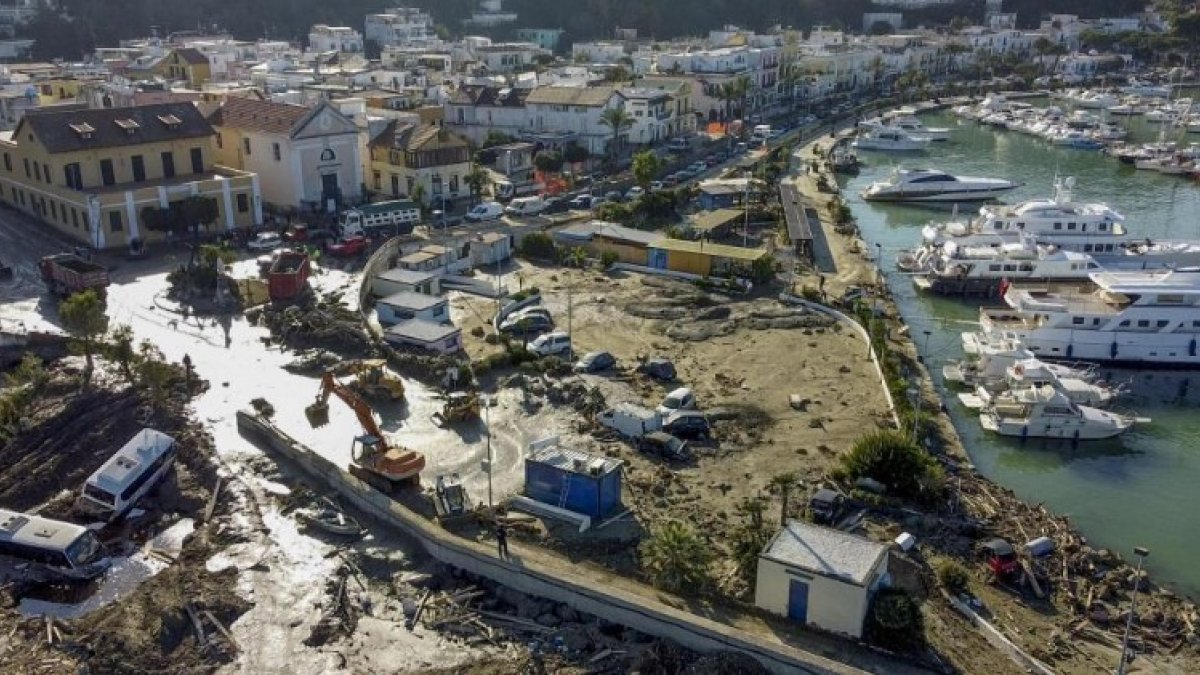 Loss Of Life toll rises in landslide on Italy's Ischia Island