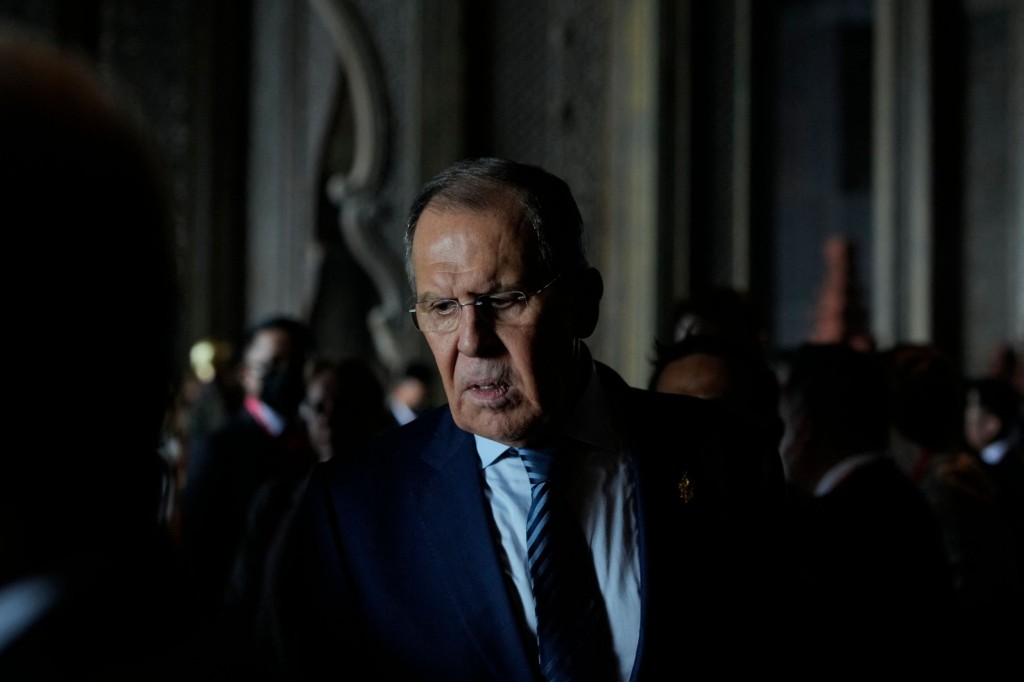 Russia's Foreign Minister Sergei Lavrov