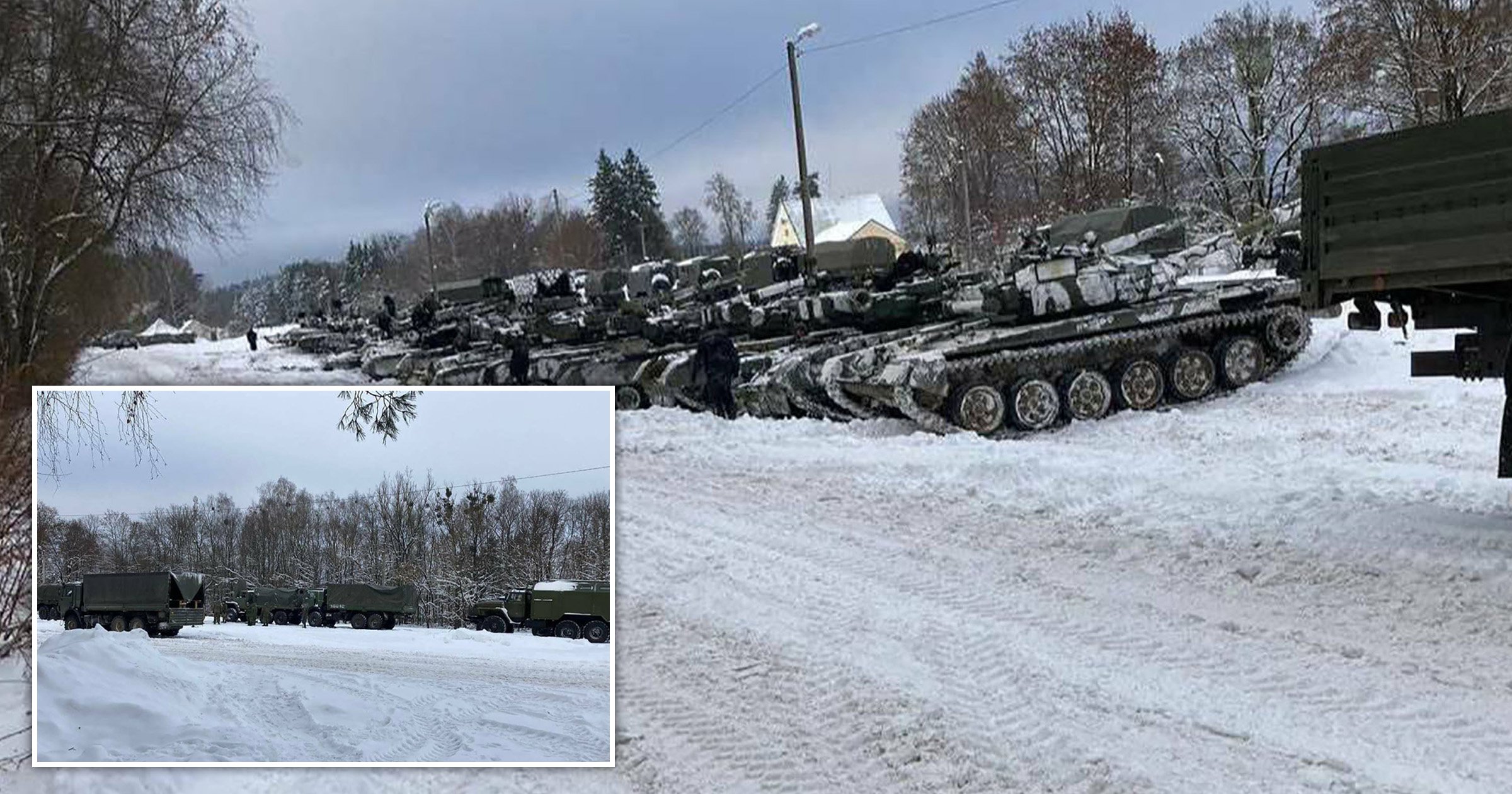 Russia moves ‘army gear and troops towards Belarus-Ukraine border’