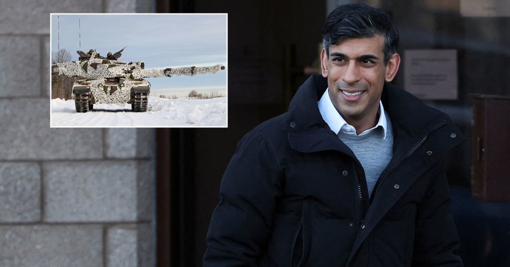 Rishi Sunak vowed to 'seize the moment' amid several key Ukrainian victories (Picture: PA)