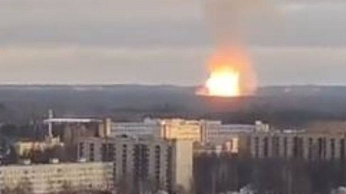 Explosion in oil pipeline in Russia