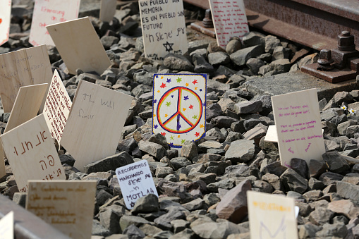 Holocaust memorial day cards and tributes