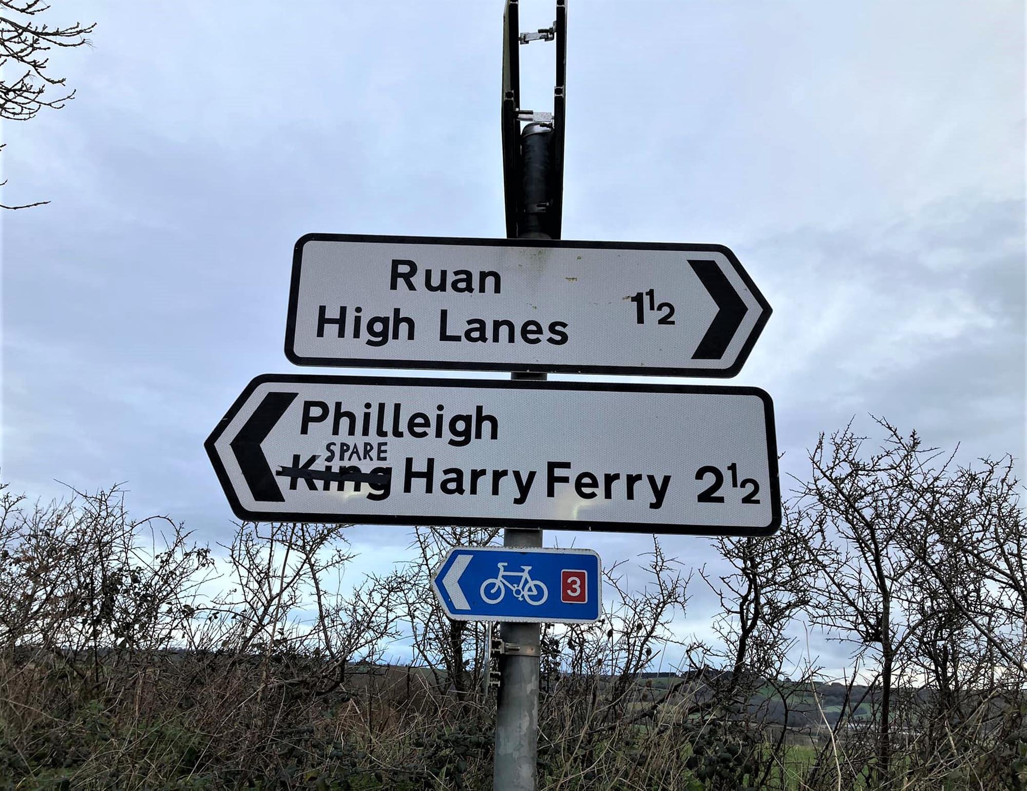 King Harry ferry renamed by way of pranksters in honour of latest guide