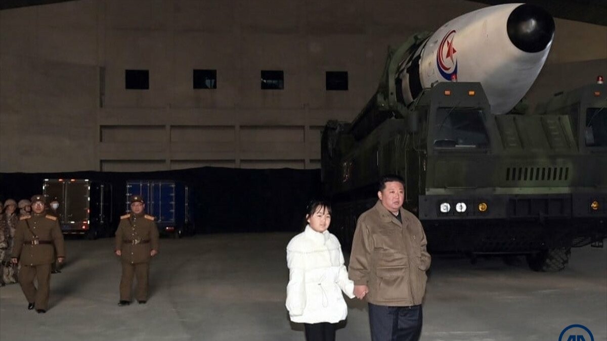 North Korean chief Kim Jong-un used to be spotted with his daughter for the first time