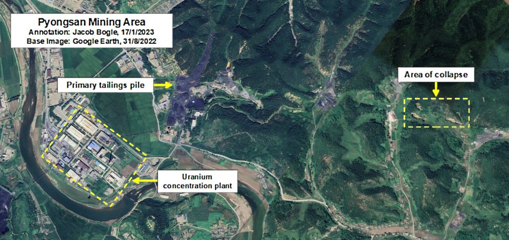 PYONGSAN, NORTH KOREA The uranium mine that feeds North Korea???s nukes has been rocked by a sequence of cave-ins, with the scale of the disaster visual from house (Credit: Jacob Bogle/Pen Information) (Pen News ??25, ??15, ??10 on-line) (Touch editor@pennews.co.uk/07595759112) **Pen Information does not declare any possession including but not restricted to Copyright, License in hooked up subject matter.</body></html>” /></div>
<p>Via publishing this material you expressly agree to indemnify, to carry Pen News, its directors, shareholders, staff harmless from any loss, claims, damages, calls for, bills (including felony charges), any reasons of motion, allegation against Pen News arising out of, hooked up in any method with publication of the fabric.**”/>The Pyongsan mine is lower than a kilometre clear of the one plant in North Korea that can flip ore into yellowcake (Image: Jacob Bogle/Pen News) </p>
<p>Then Again, the dimensions of the mine – that’s located less than 30 miles from the border with South Korea – means there is not likely to be an interruption within the supply of uranium to the regime.</p>
<p>Mr Bogle mentioned there is an active shaft simply 230 metres from the segment that has skilled cave-ins, and it has just lately been refurbished for higher process.</p>
<p>He stated: ‘Kim Jong Un announced in December that he wants to build “exponentially” extra nuclear weapons.</p>
<p>‘To do that, extra ore has to be mined from Pyongsan.</p>
<p>‘Given the area’s track record, that may simplest imply much more accidents and cave-ins as better and larger quantities of material is got rid of for processing.’</p>
<p><strong><strong><strong>Get in contact with our news workforce by means of emailing us at webnews@metro.co.uk.</strong></strong></strong></p>
<p><strong>For extra stories like this, </strong><strong>take a look at our news web page</strong>.</p>
<p>.</p>
                                                     <script>
    function pinIt()
    {
      var e = document.createElement('script');
      e.setAttribute('type','text/javascript');
      e.setAttribute('charset','UTF-8');
      e.setAttribute('src','https://assets.pinterest.com/js/pinmarklet.js?r='+Math.random()*99999999);
      document.body.appendChild(e);
    }
    </script>
                     <div class=