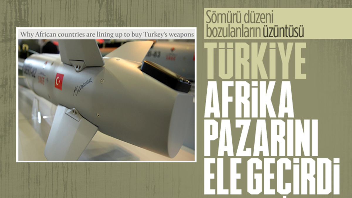 there's talk of African countries' pastime in Turkey's weapons.