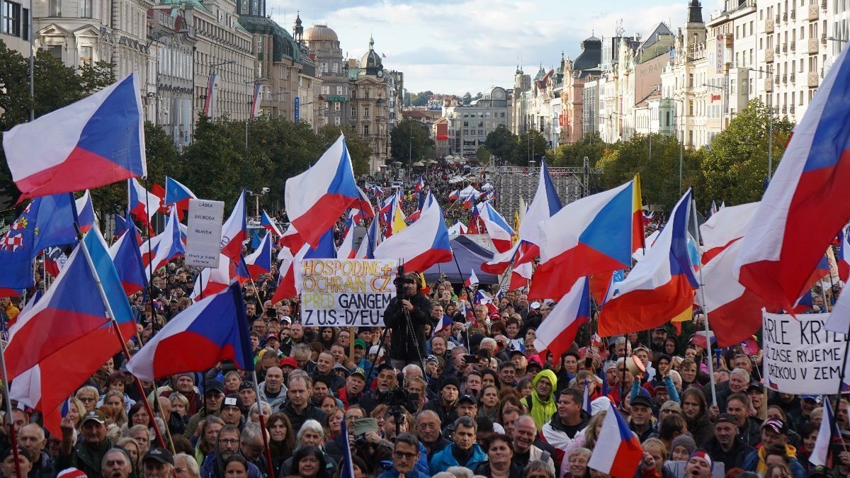 Anti-government protest in Czechia