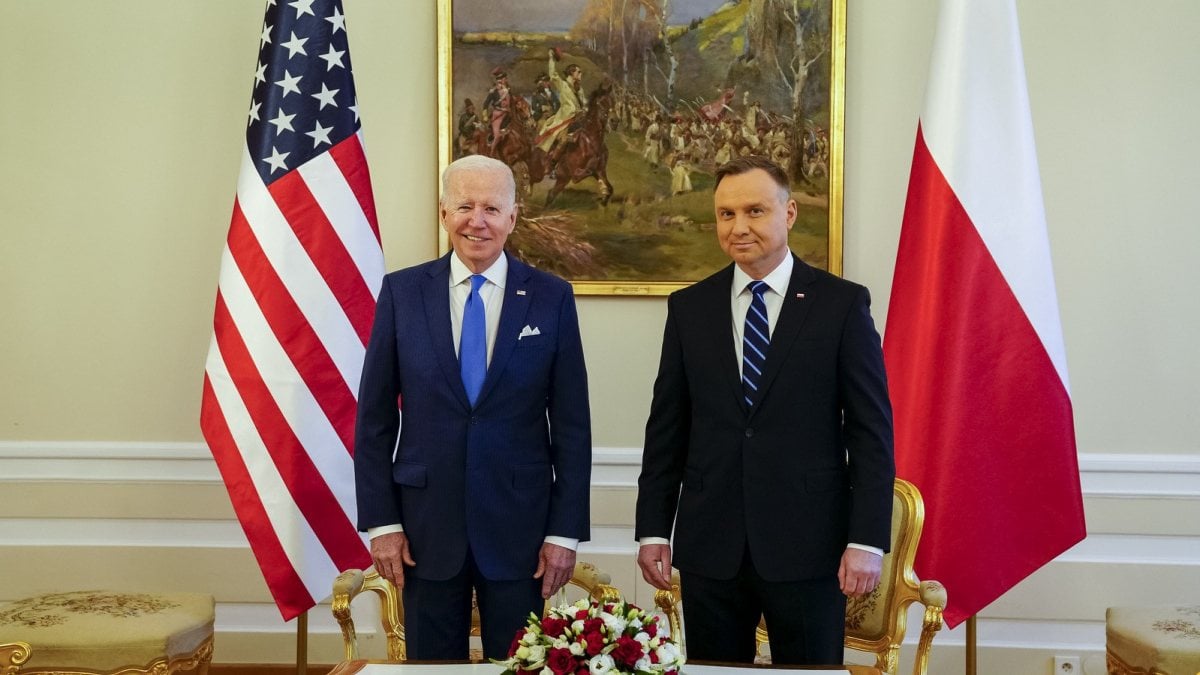 Biden spoke on the phone with his Polish counterpart, Duda