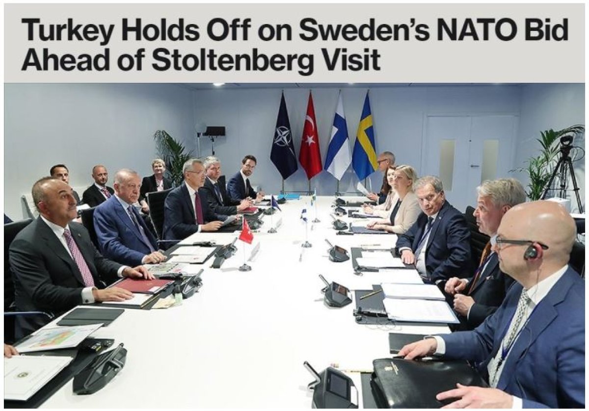 Bloomberg: Turkey dissatisfied with Sweden's words #1