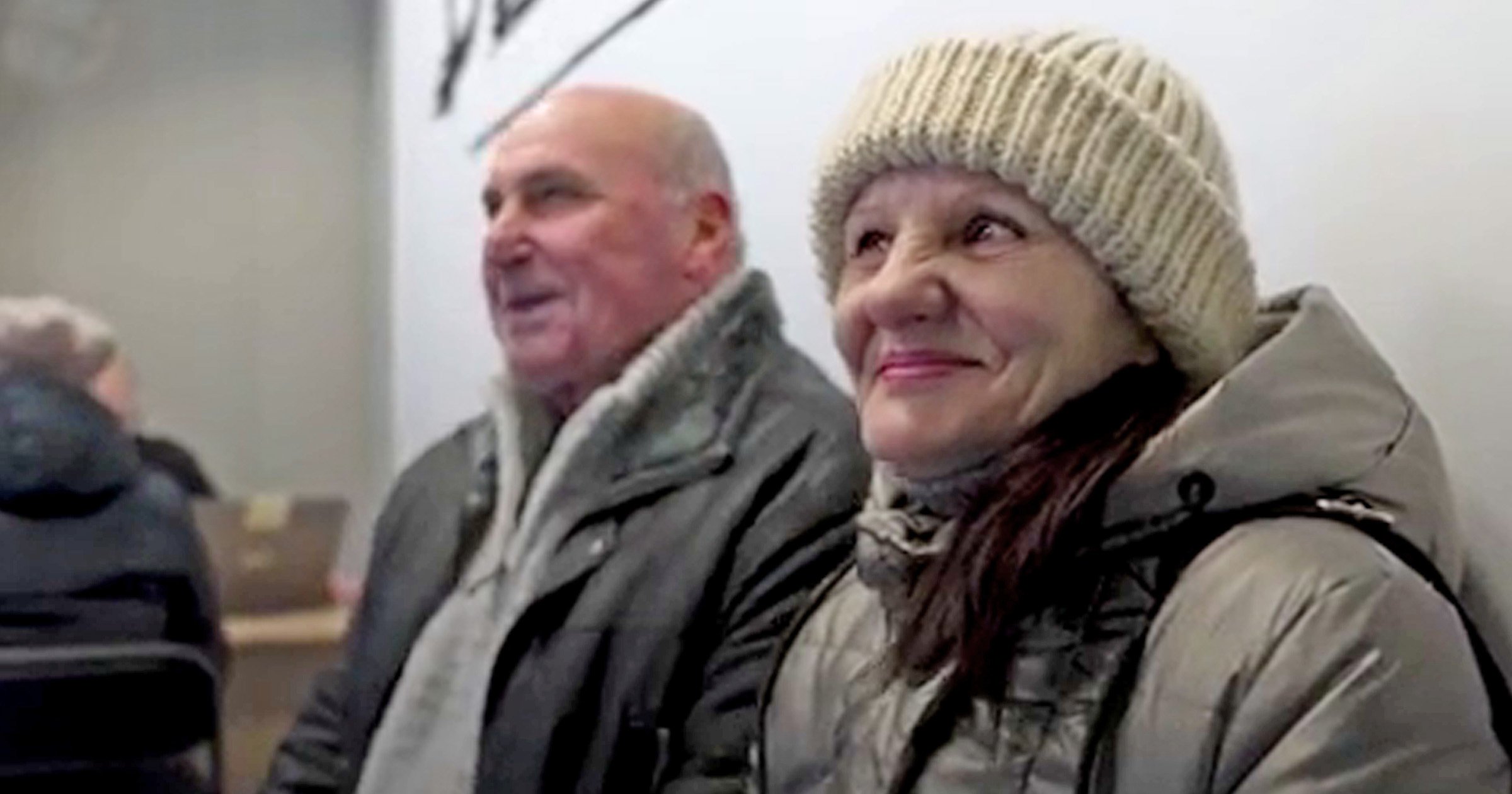 Volodymyr and Olga have supported each other through 12 months of pain and trauma