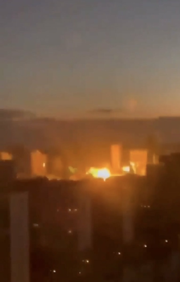 kamikaze drone attacks in Kiev