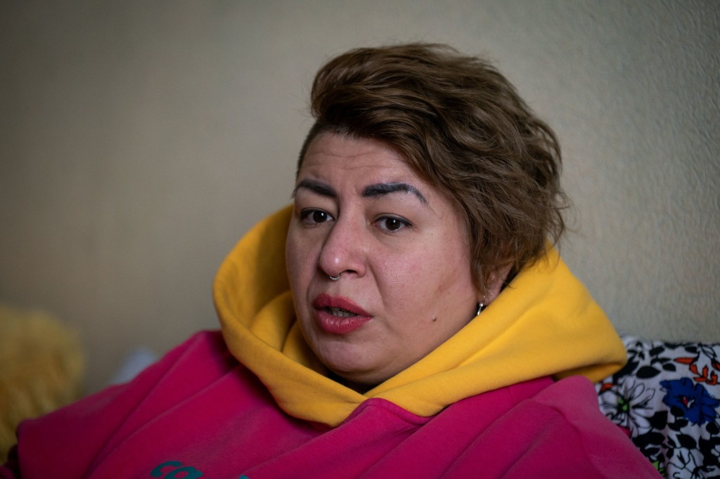 Olha Onipko shelter coordinator during visit to a KyivPride LGBTQi shelter in Kyiv, Ukraine, ahead of the first anniversary on Friday of the Russian invasion of Ukraine. Picture date: Thursday February 23, 2023. PA Photo. Photo credit should read: Aaron Chown/PA Wire