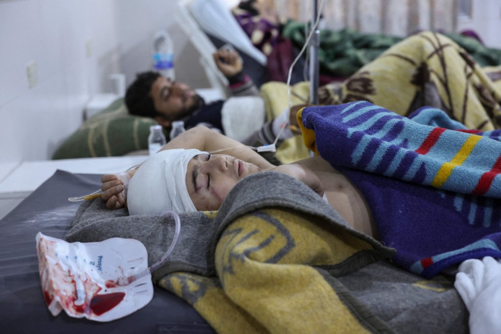 Other Folks injured in a morning earthquake obtain remedy at al-Rahma hospital in Syria's the town of Darkush, on the outskirts of the rebellion-held northwestern province of Idlib, on February 6, 2023.</body></html>” /></div>
<p>(Photo by OMAR HAJ KADOUR / AFP) (Picture by OMAR HAJ KADOUR/AFP by the use of Getty Pictures)”/>Other People injured receive treatment at al-Rahma sanatorium in Syria’s the town of Darkush (Picture: AFP via Getty Photographs) </p>
<p>In Syria, the consequences of the quake were compounded through the destruction of more than ELEVEN years of civil conflict.</p>
<p>A best UN humanitarian legitimate mentioned gas shortages and the harsh iciness weather were additionally growing stumbling blocks to its reaction.</p>
<p>‘The infrastructure is broken, the roads that we used to use for humanitarian paintings are damaged, we have now to be creative in easy methods to get to the folks … however we’re working laborious,’ UN resident coordinator El-Mostafa Benlamlih told Reuters in an interview via video link from Damascus.</p>
<p>within the govt-controlled town of Aleppo, photos on Twitter showed  neighbouring buildings collapsing one after the opposite, filling streets with billowing dust.</p>
<p>Two citizens of the city, which has been heavily broken in the struggle, stated the buildings had fallen within the hours after the quake, which used to be felt as distant as Cyprus and Lebanon.</p>
<p>Raed al-Saleh of the Syrian White Helmets, a rescue carrier in rebellion-held territory known for pulling people from the ruins of homes destroyed by air moves, mentioned they had been in ‘a race towards time to save the lives of those underneath the rubble’.</p>
<p><strong><strong><strong>Get in touch with our information staff by means of emailing us at webnews@metro.co.uk.</strong></strong></strong></p>
<p><strong>For extra tales like this, </strong><strong>check our news web page</strong>.</p>
<p>.</p>
                                                     <script>
    function pinIt()
    {
      var e = document.createElement('script');
      e.setAttribute('type','text/javascript');
      e.setAttribute('charset','UTF-8');
      e.setAttribute('src','https://assets.pinterest.com/js/pinmarklet.js?r='+Math.random()*99999999);
      document.body.appendChild(e);
    }
    </script>
                     <div class=