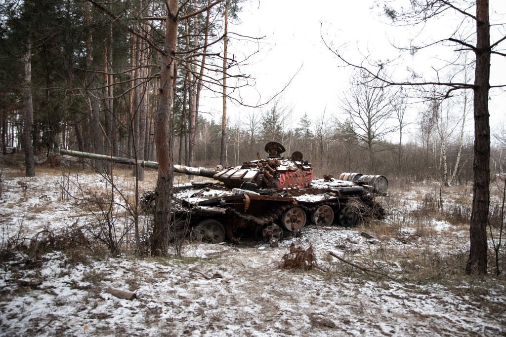 Russia last lost more than 1,600 tanks since the war began last February (Picture: Ximena Borrazas/SOPA Images/Shutterstock)