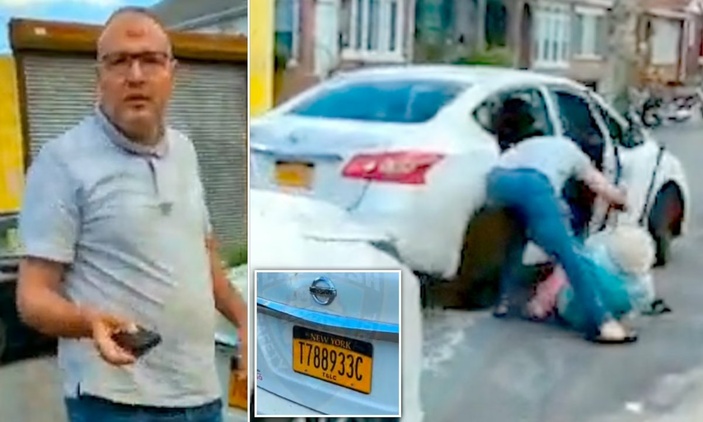 In the USA, taxi driver threw old woman out of vehicle