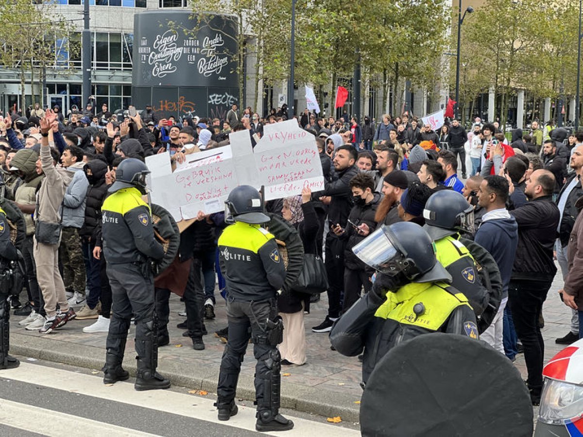 The act of burning the Holy Quran in the Netherlands #3