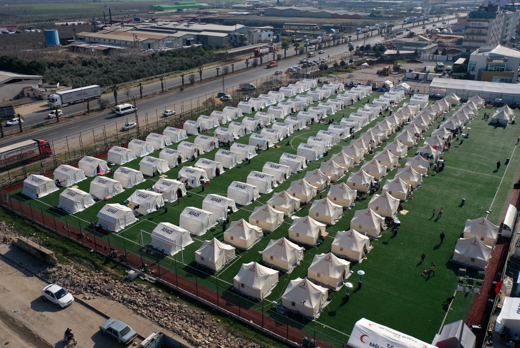 Tents in Kirikhan