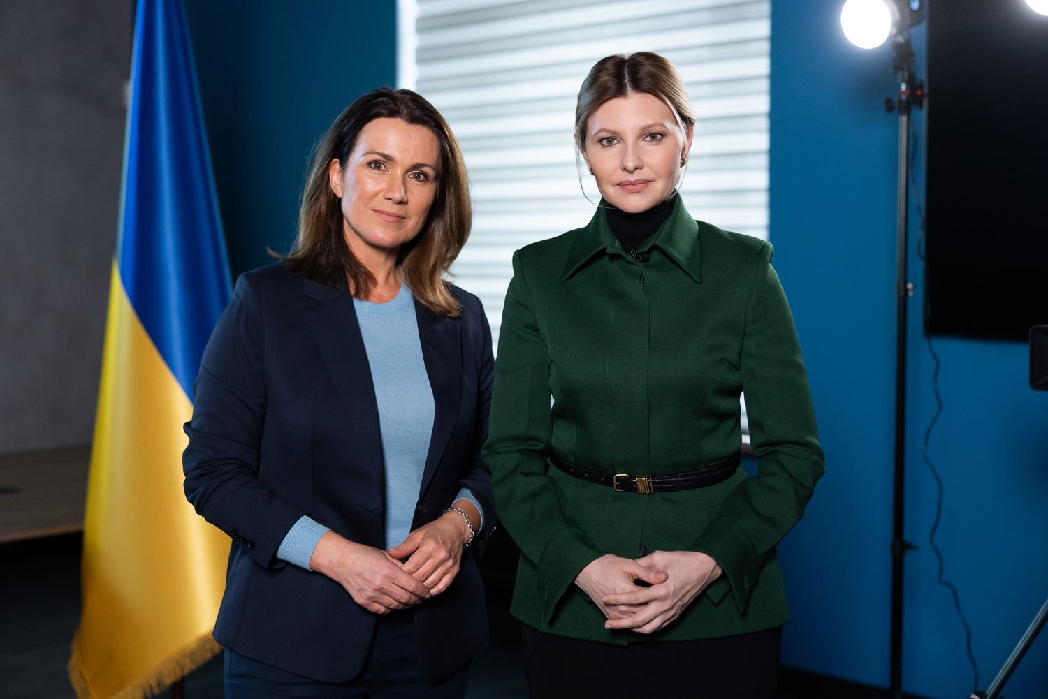 Susanna Reid @susannareid100 · 17h BREAKING: in a UK TV exclusive tomorrow, Ukraine’s First Lady Olena Zelenska on US President Biden’s historic visit - plus her work supporting traumatised children and her message to the British people. Only @gmb from 6am tomorrow from Kyiv.