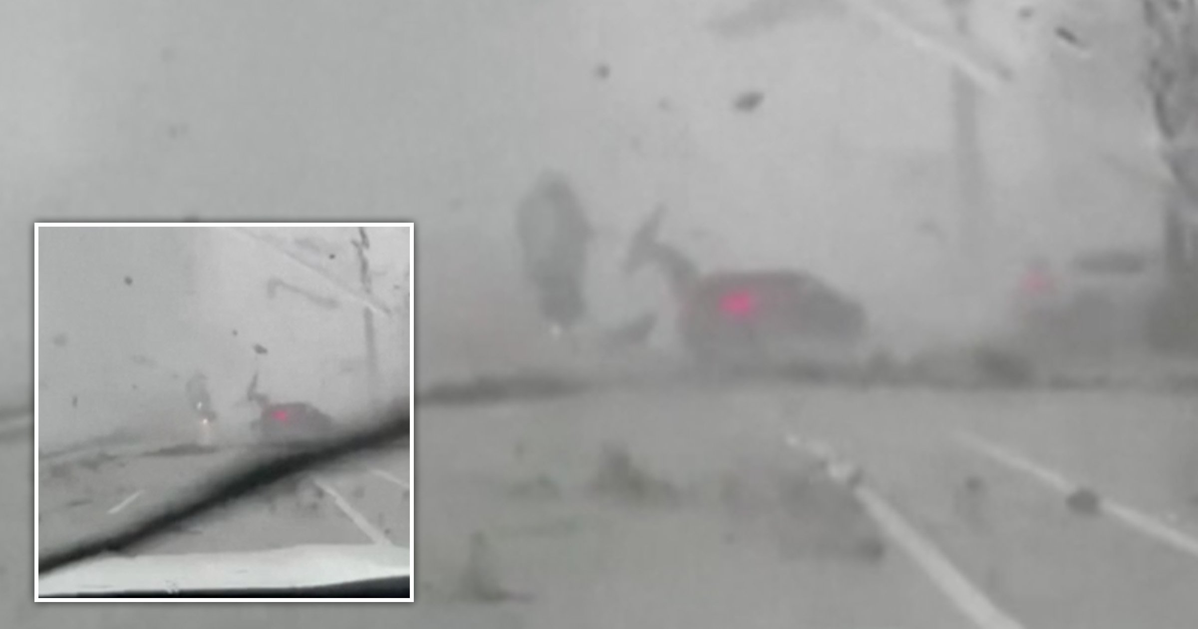 Tornado flips cars into the air and devastates homes in Florida