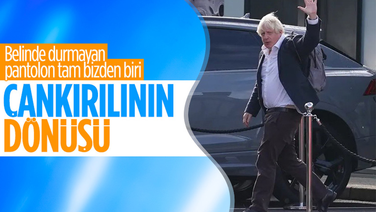 Boris Johnson, destekçileriyle toplantı yaptı