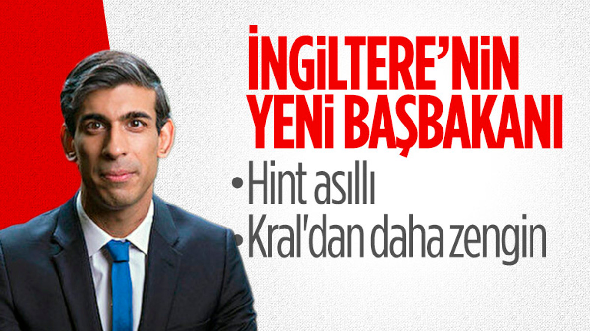 İngiltere'de yeni Başbakan Rishi Sunak oldu