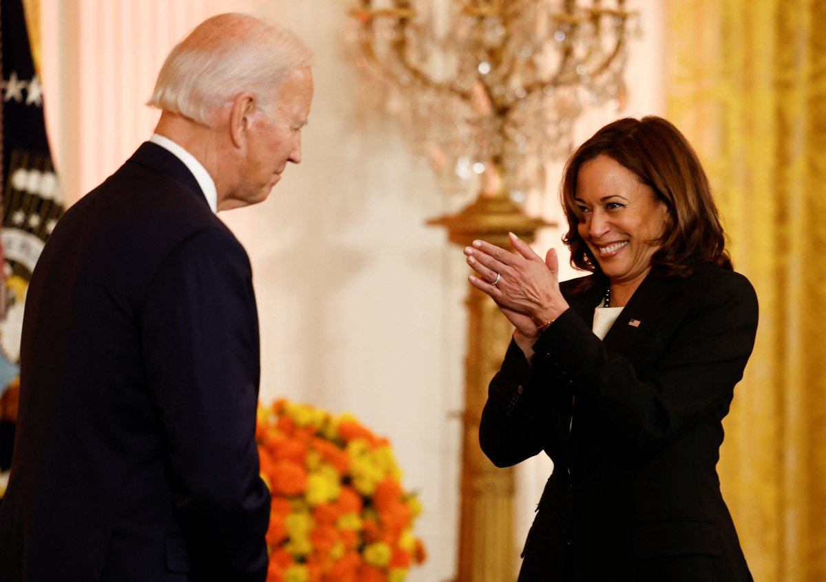 Joe Biden, Kamala Harris için büyük başkan dedi #1