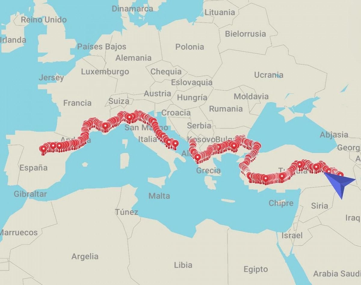 Yürüyerek Dünya Kupası’na giden İspanyol, İran’da kayboldu #1